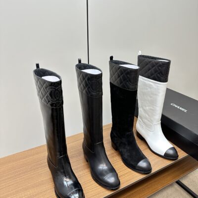 Chanel High-top Boots Collection