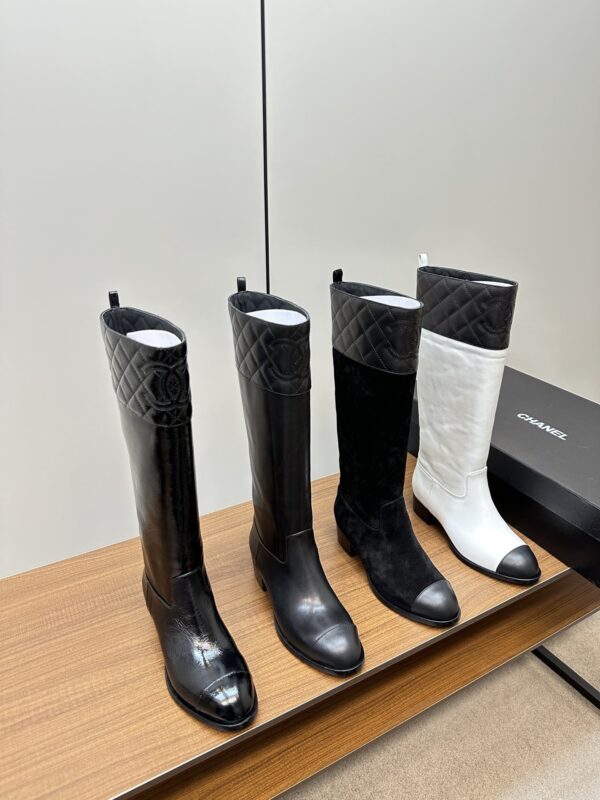 Chanel High-top Boots Collection