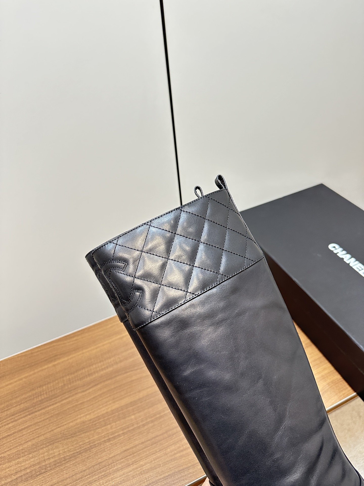 Chanel New Small Grid Knight Boots - Image 4
