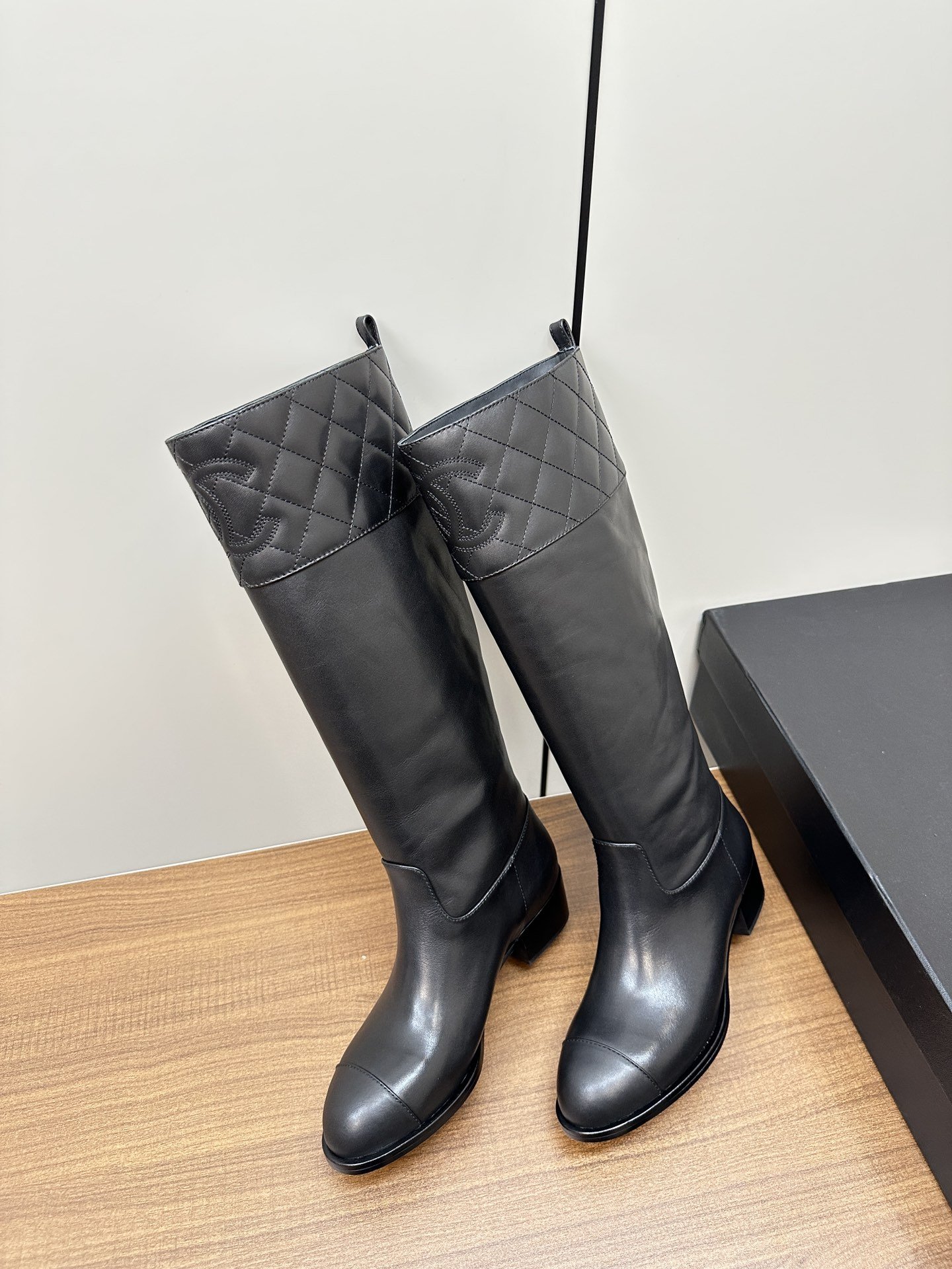 Chanel New Small Grid Knight Boots - Image 8