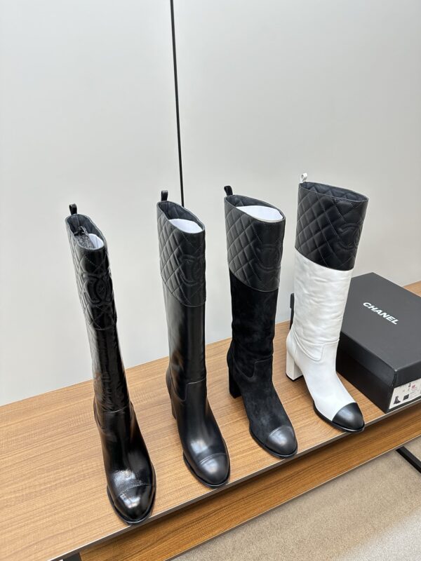 Chanel High-top Boots Collection