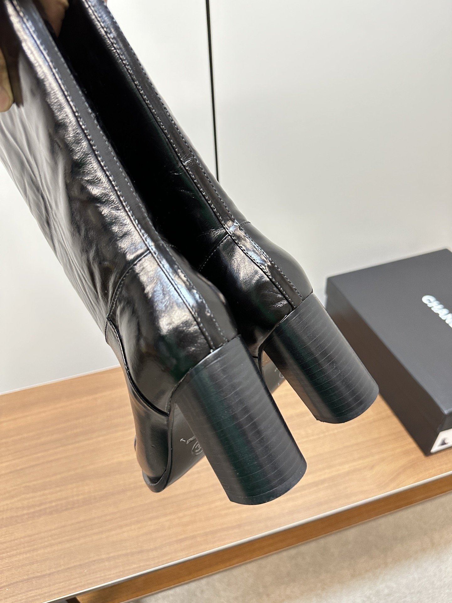 Chanel New Small Grid Knight Boots - Image 5