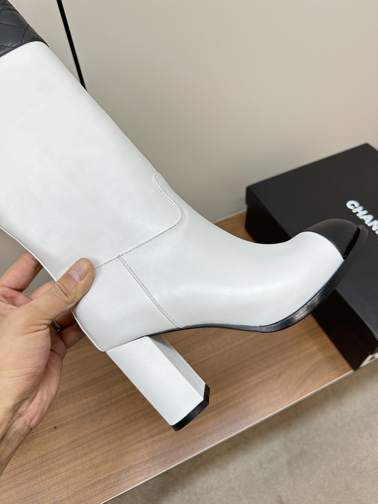 Chanel New Small Grid Knight Boots - Image 5