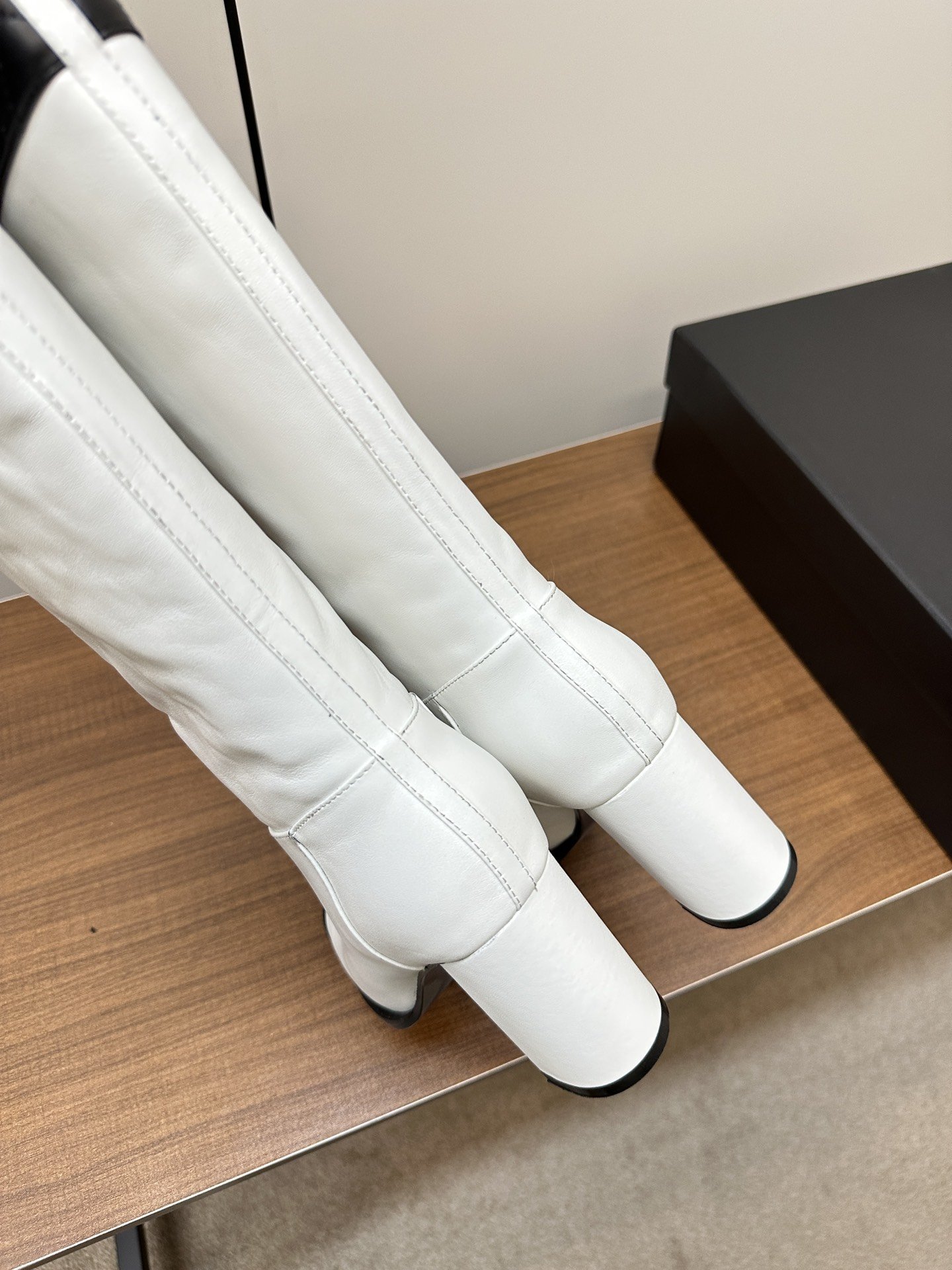 Chanel New Small Grid Knight Boots - Image 9