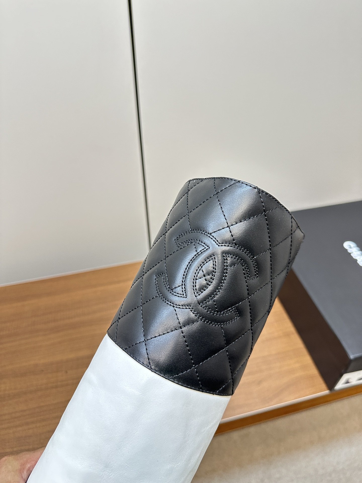 Chanel New Small Grid Knight Boots - Image 8