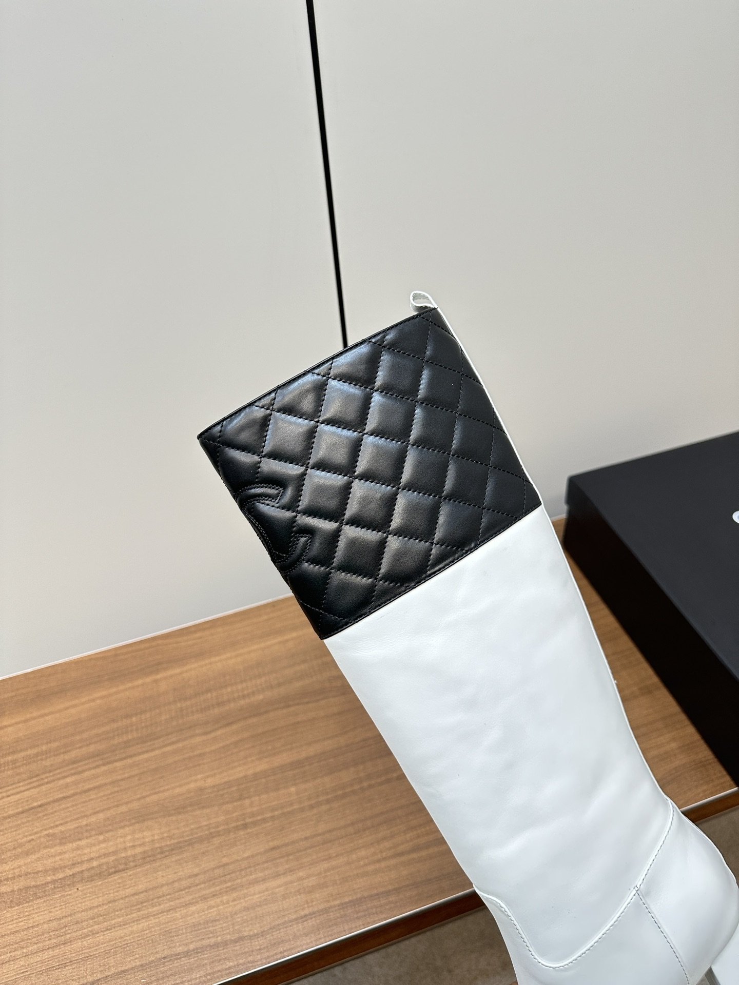 Chanel New Small Grid Knight Boots - Image 7