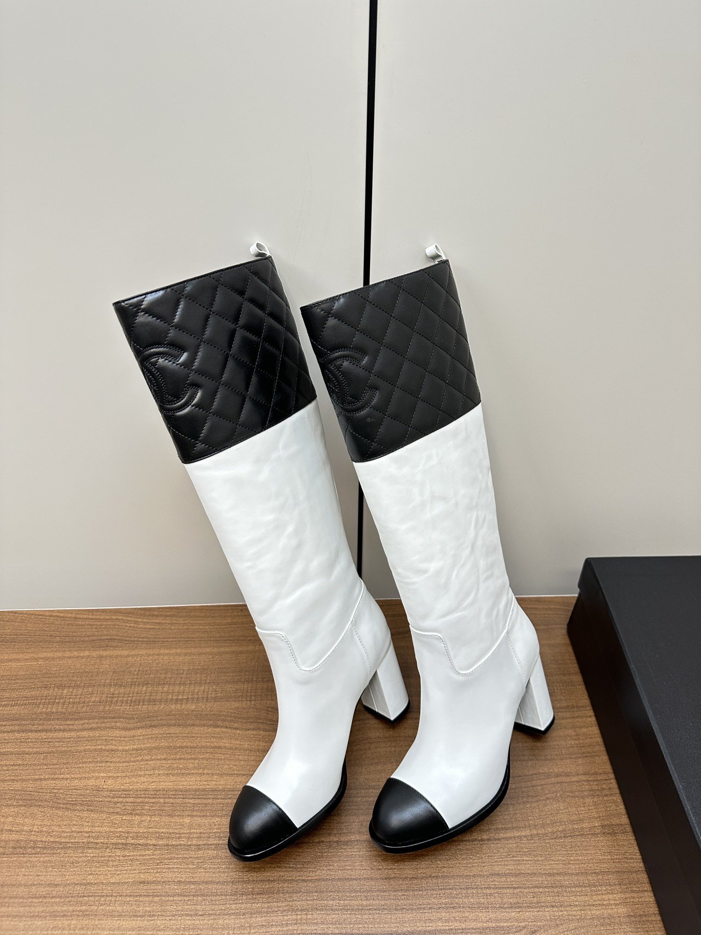 Chanel New Small Grid Knight Boots - Image 2