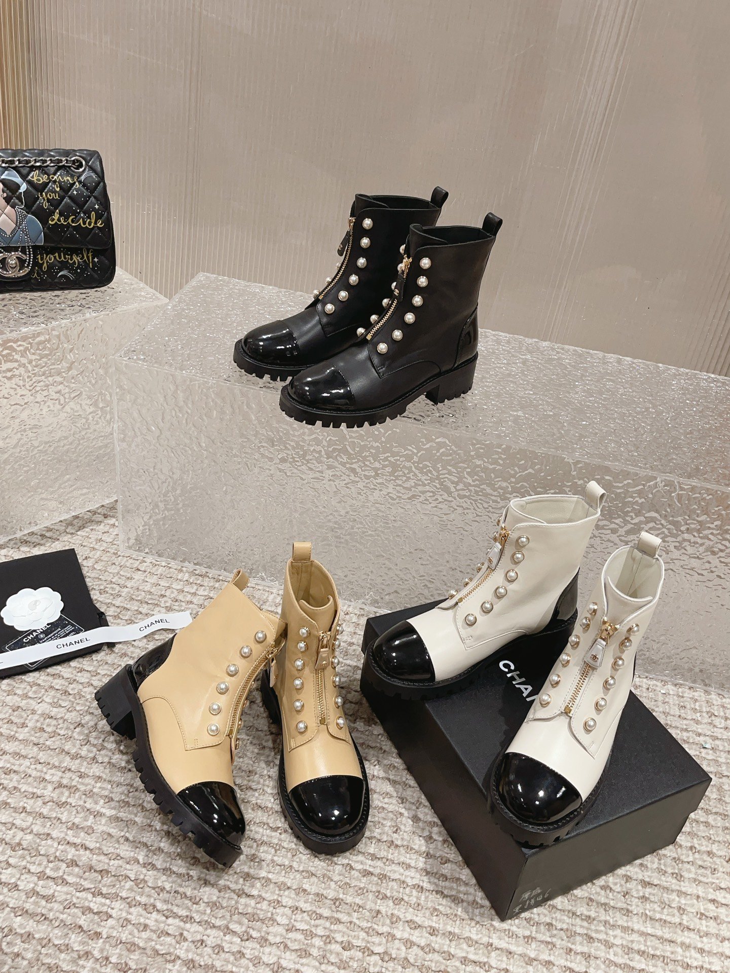 Chanel New Ankle Boots Collection Paristore