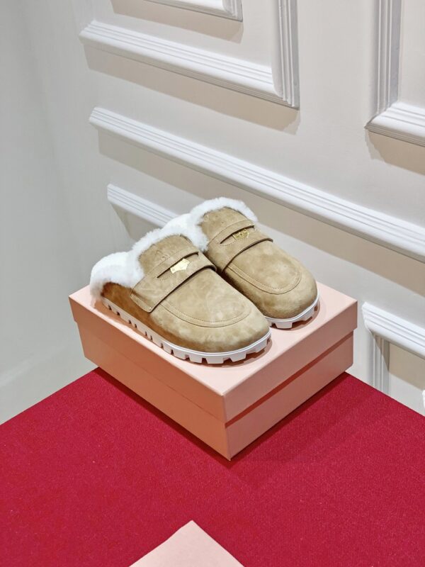 Miu Miu New Fur Mules
