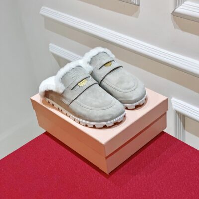 Miu Miu New Fur Mules