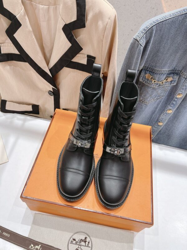 Hermes New Lace-up Ankle Boots