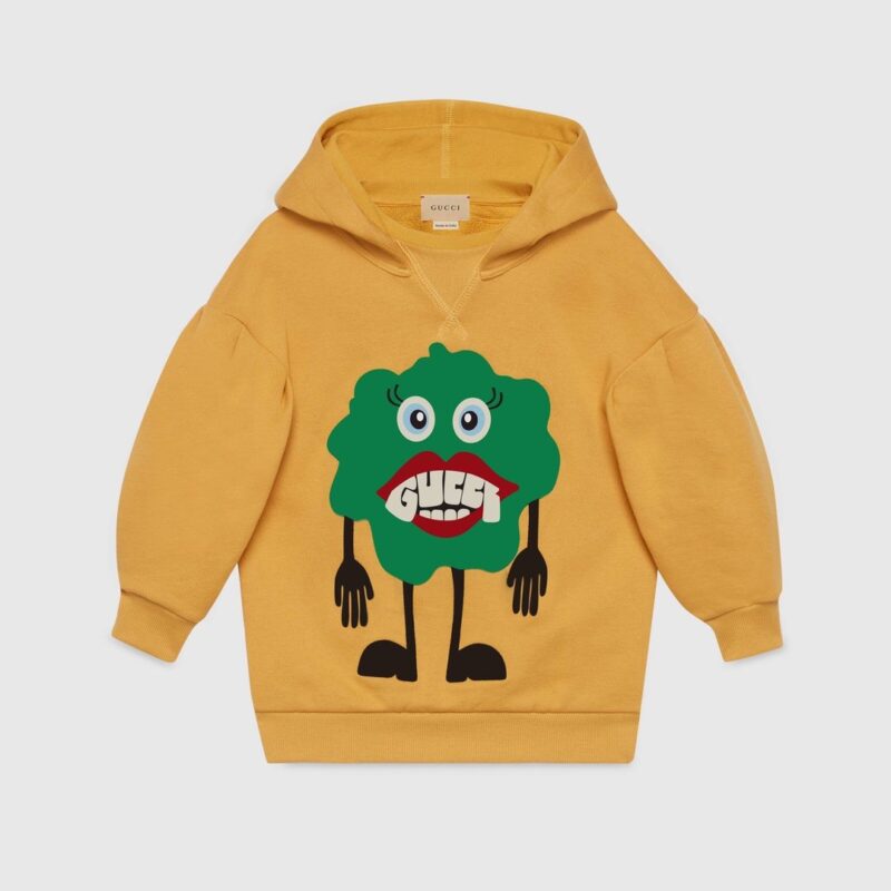 Gucci Baby Hooded Long-sleeved Sweater