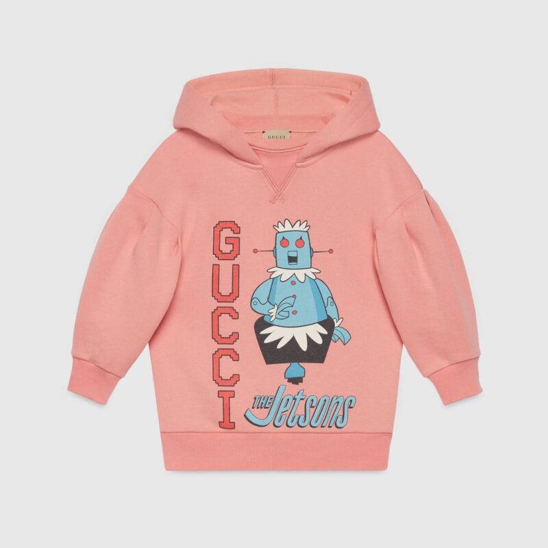 Gucci Hooded Long-sleeved Sweater