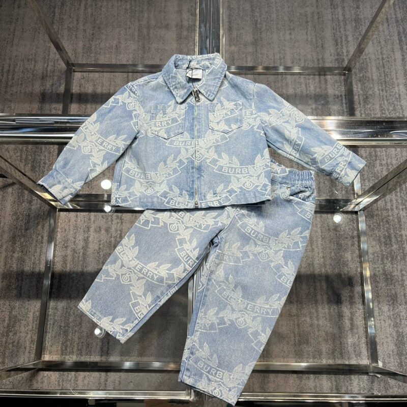 Burberry Kids Denim Jacket & Trousers