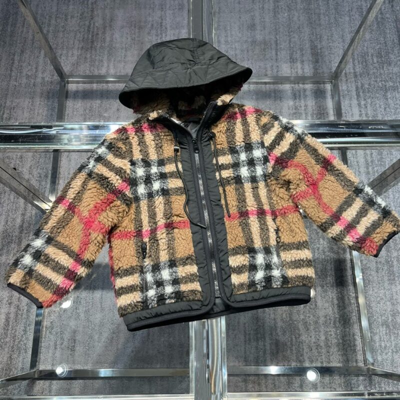 Burberry Kids Hooded Jacket