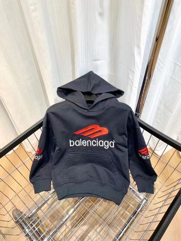 Balenciaga Kids Hooded Sweater