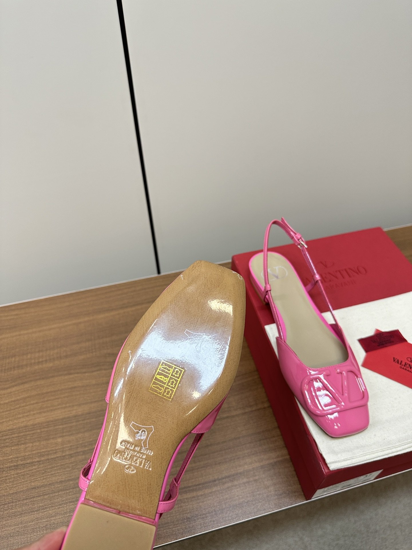 Valentino New Slingback Sandals - Image 4