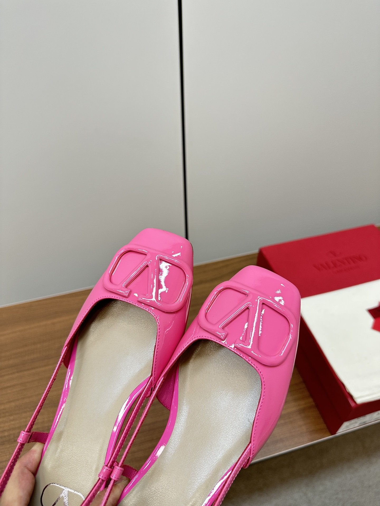 Valentino New Slingback Sandals - Image 9