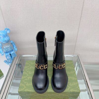 Gucci Thick-soled Ankle Boots