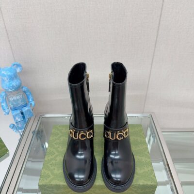 Gucci Thick-soled Ankle Boots