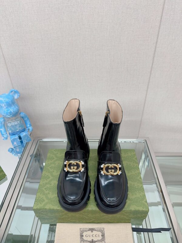 Gucci Thick-soled Ankle Boots