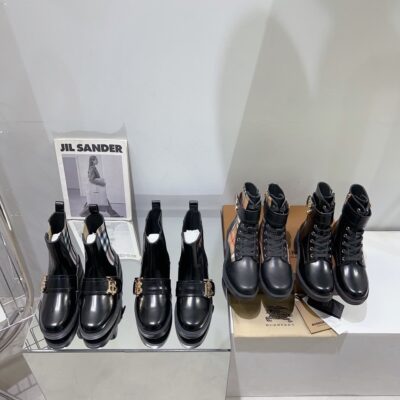 Burberry New Ankle Boots Collection