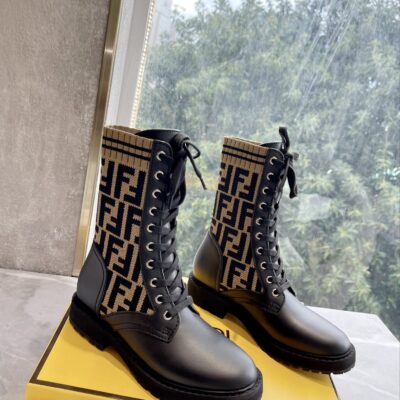 Fendi New Lace-up Boots