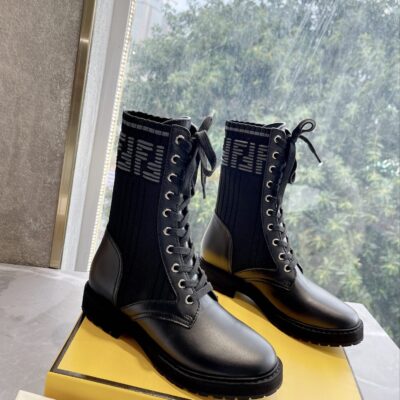 Fendi New Lace-up Boots
