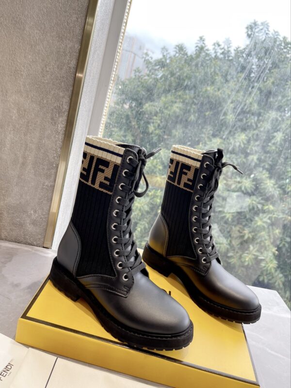 Fendi New Lace-up Boots