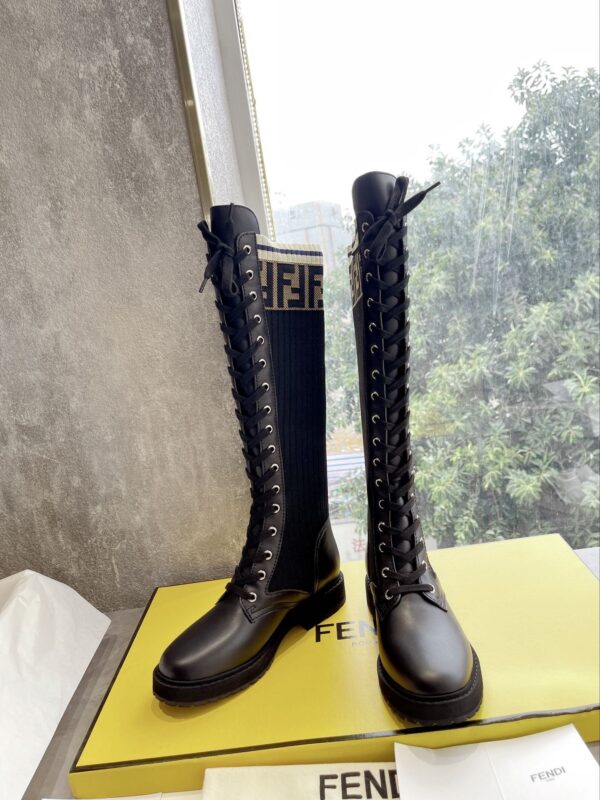 Fendi New Lace-up Boots