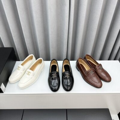 Chanel New Leather Loafers Collection
