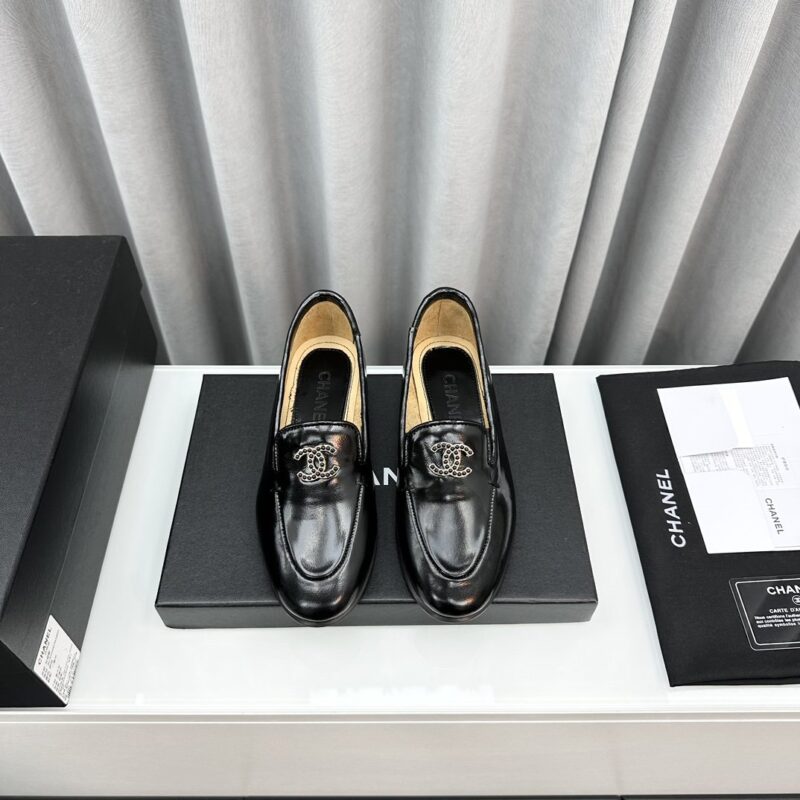 Chanel New Leather Loafers