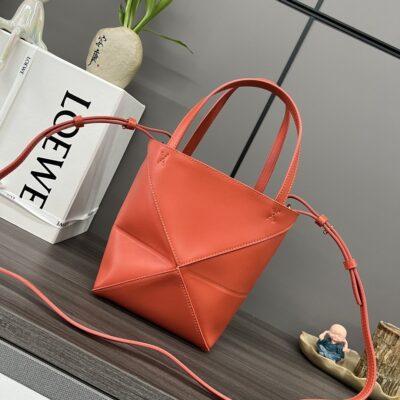 Loewe Mini Puzzle Fold Tote Bag