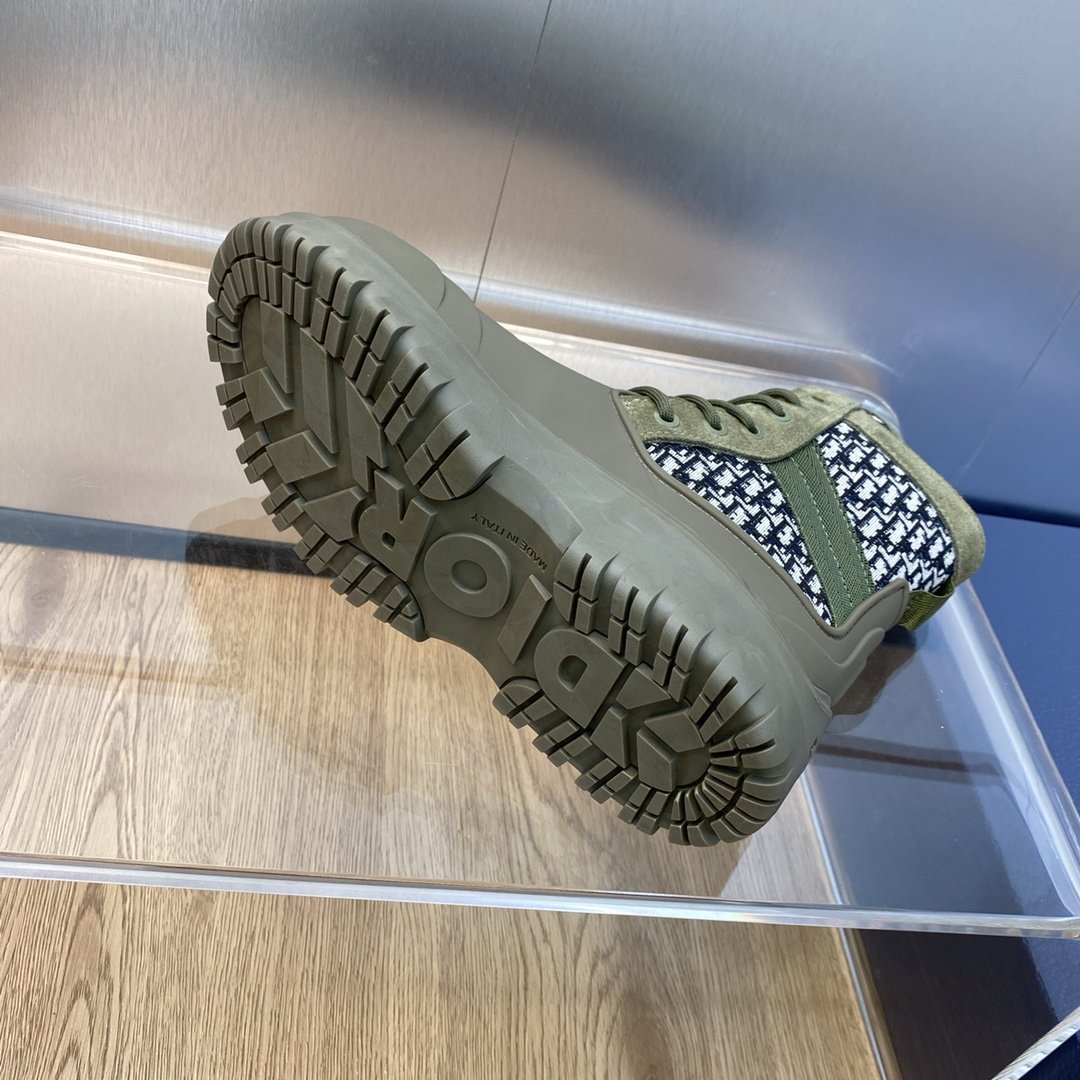 Dior Lace-up Ankle Boots - Image 6