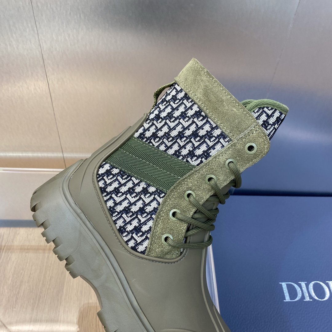 Dior Lace-up Ankle Boots - Image 8