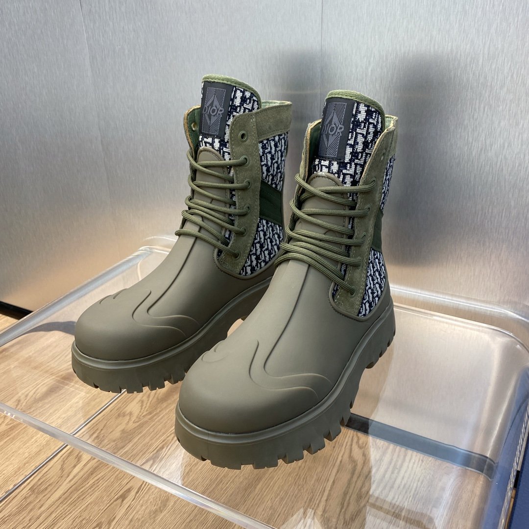 Dior Lace-up Ankle Boots - Image 2