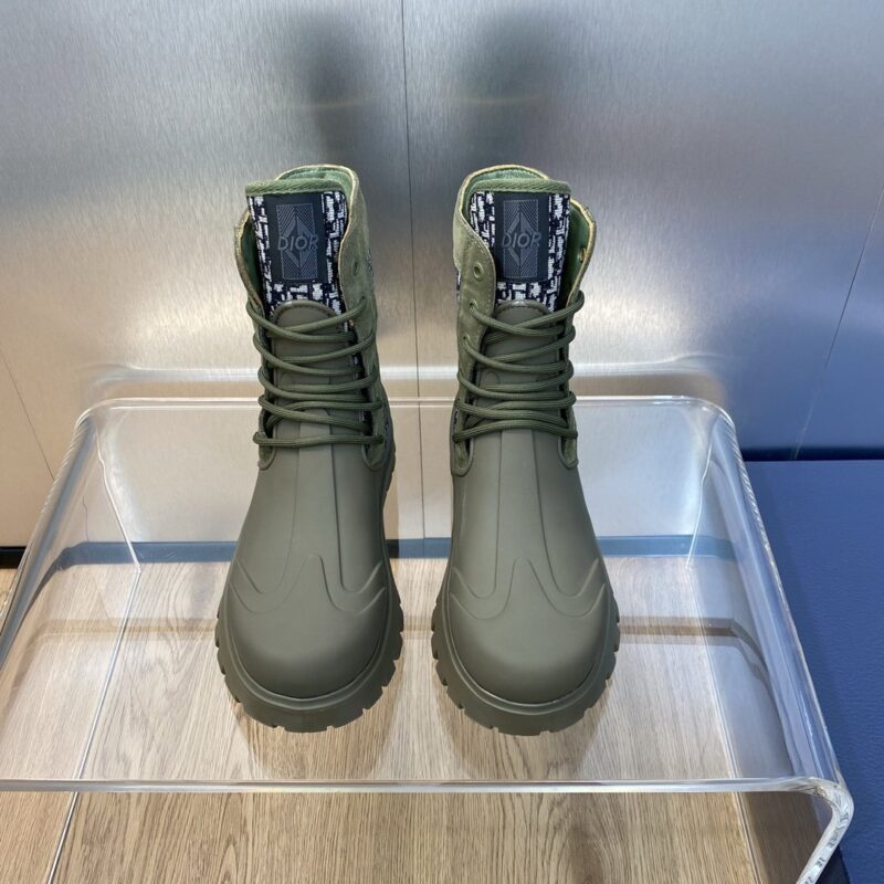 Dior Lace-up Ankle Boots