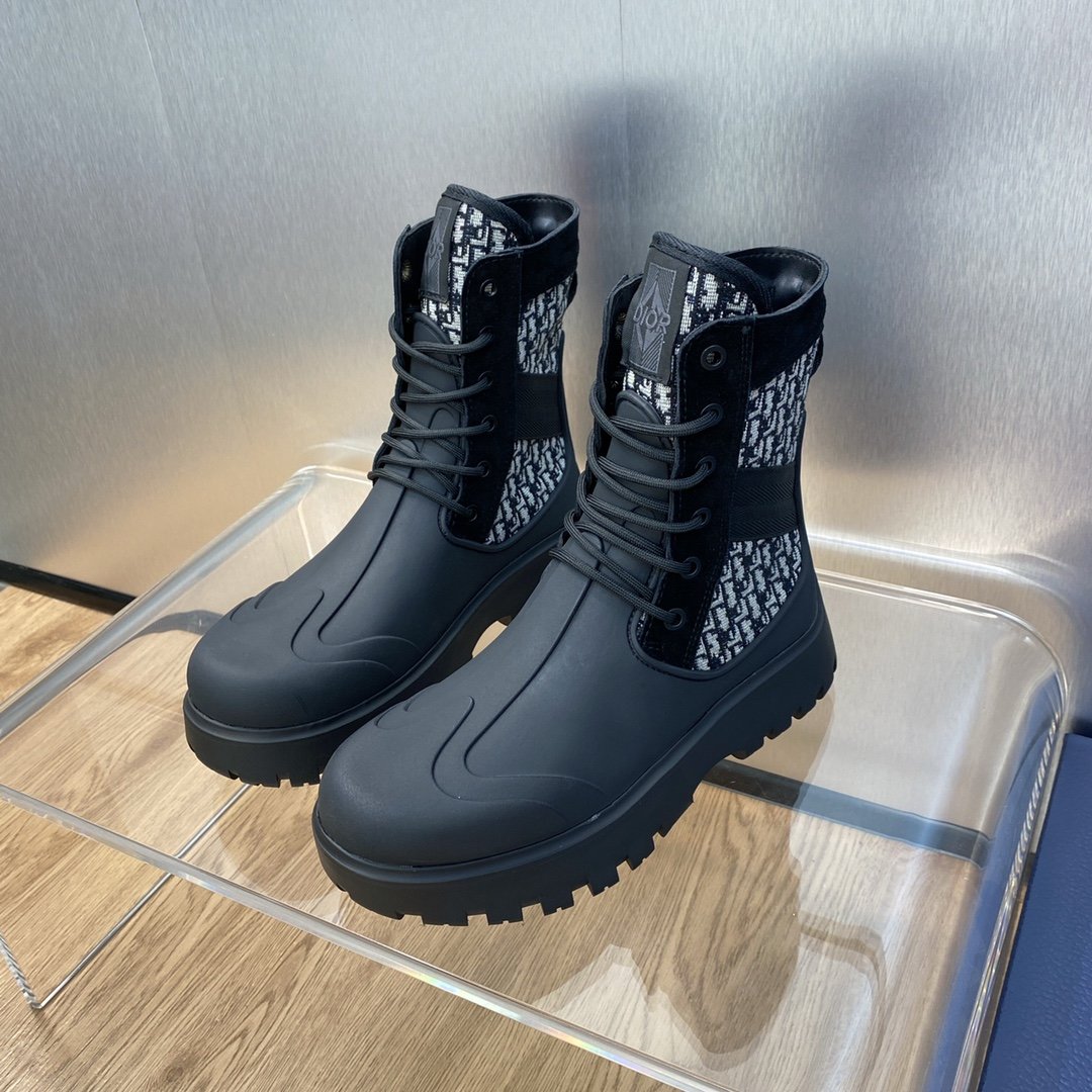 Dior Lace-up Ankle Boots - Image 2