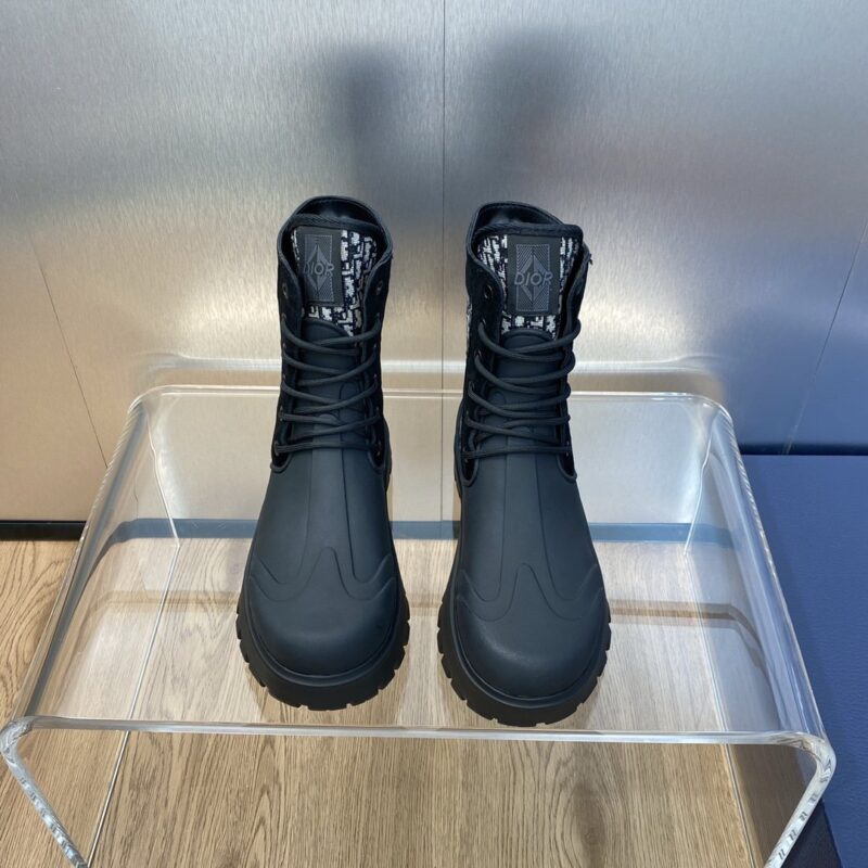 Dior Lace-up Ankle Boots