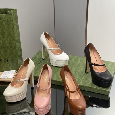 Gucci New High-heeled Shoes Collection