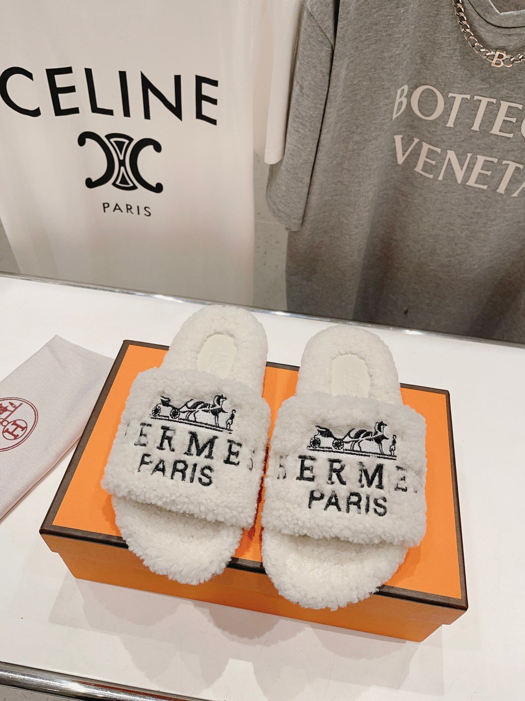 1000046454.jpg Hermes Shoes - Image 1