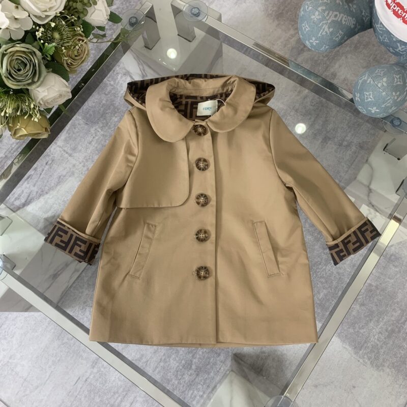 Fendi Kids Trench Coat