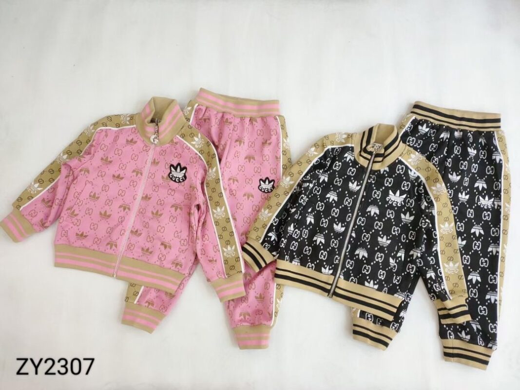 Gucci Kids Zippered Sweater & Trousers