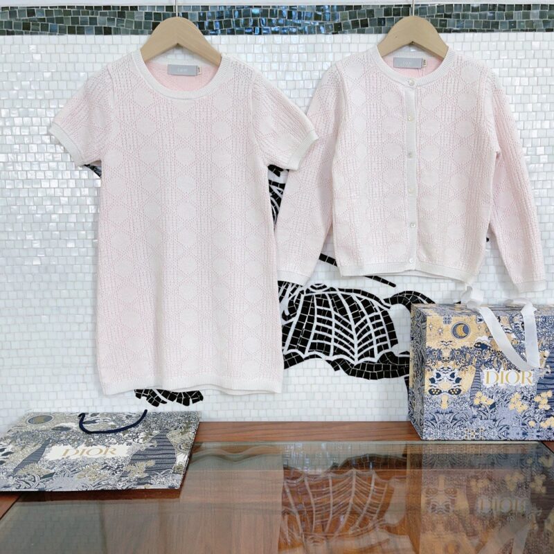 Dior Kids Dress & Cardigan