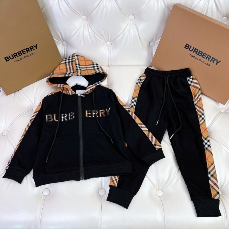Burberry Kids Hooded Sweater