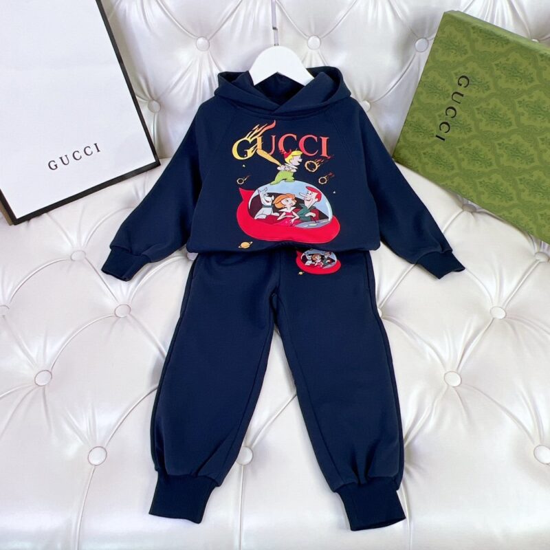 Gucci Kids Hooded Sweater & Trousers