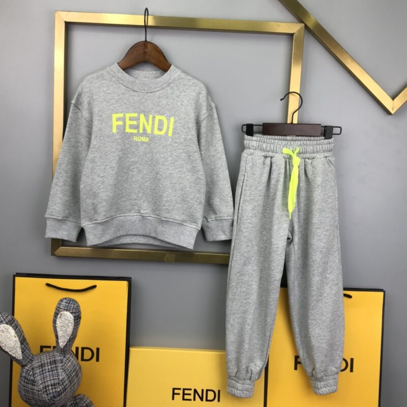 Fendi Kids Sweater & Trousers