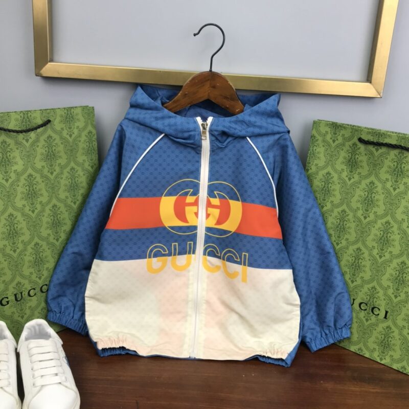 Gucci Kids Hooded Windbreaker
