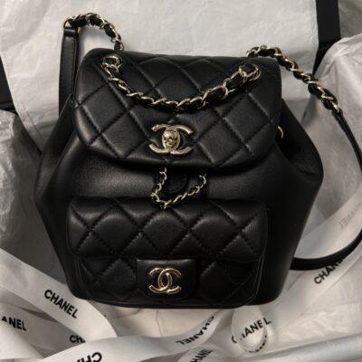 Chanel Leather Backpack
