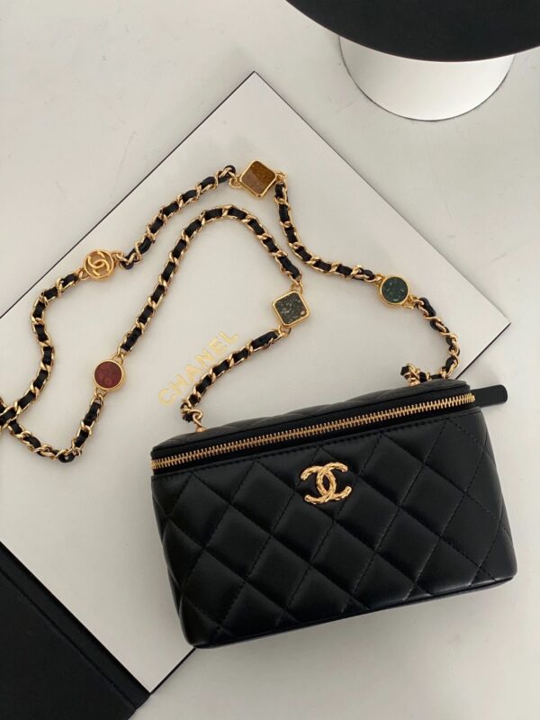 Chanel 23 Gemstone Chain Box Bag